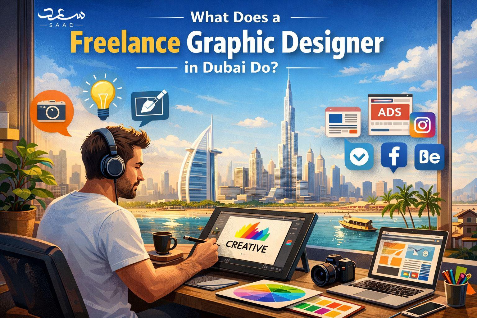 What Does a Freelance Graphic Designer in Dubai Do?