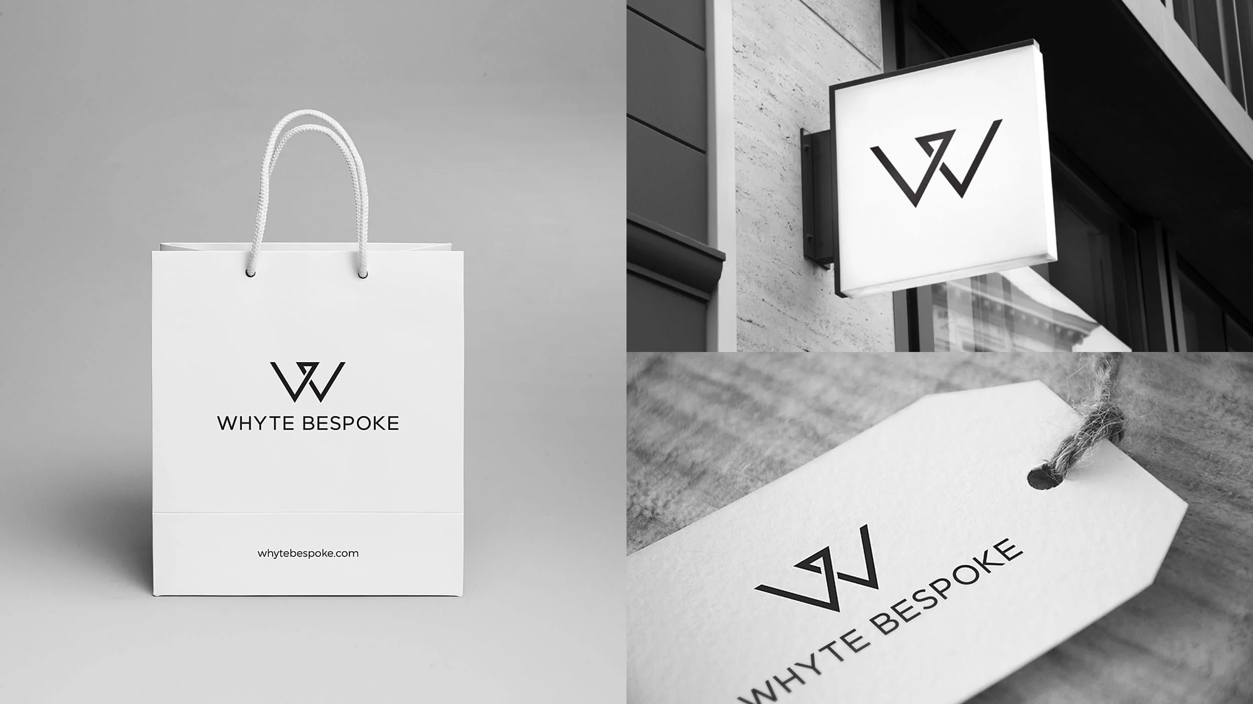 WHYTE BESPOKE - BRANDING BY SAAD DESIGN