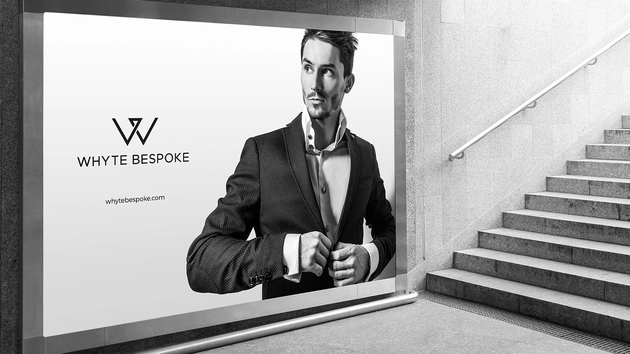 WHYTE BESPOKE - BRANDING BY SAAD DESIGN